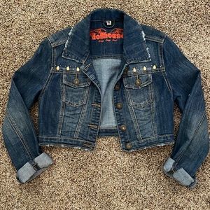 Crop Denim Jacket -Medium